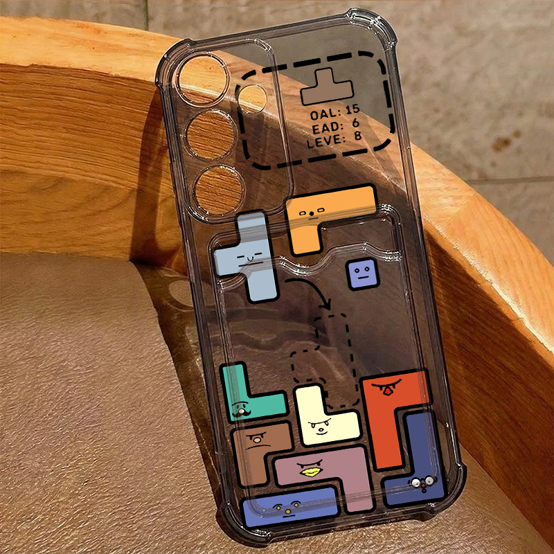 Phone Cases Galaxy A17 - Card Slot Clear Phone Case For