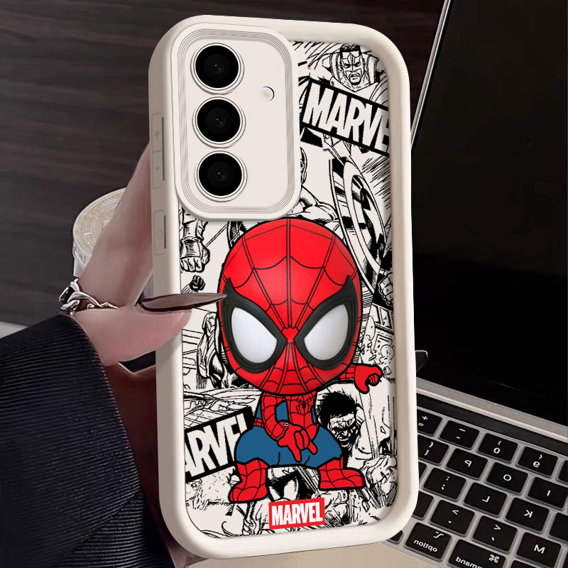 Phone Cases Samsung - Marvel Spiderman Cute Fundas For Samsung