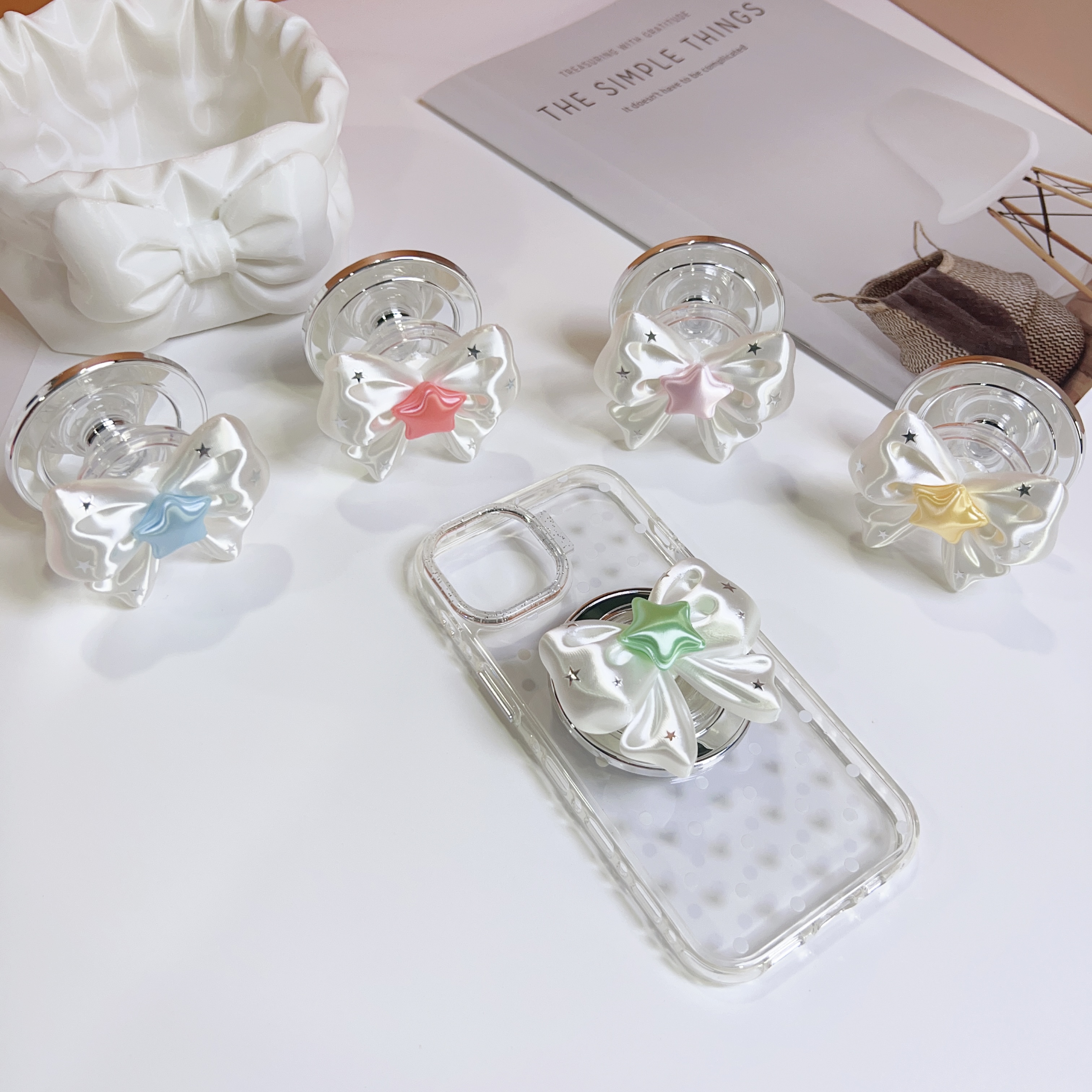 Phone Cases Video - Airbag Magnetic Kickstand Phone Grip Holder