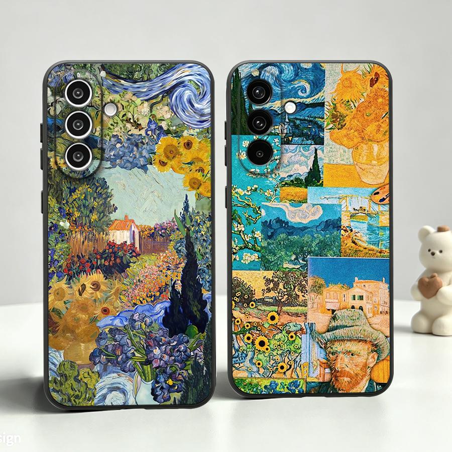 Phone Cases Galaxy A17 - Van Gogh Floral Garden Phone Cover