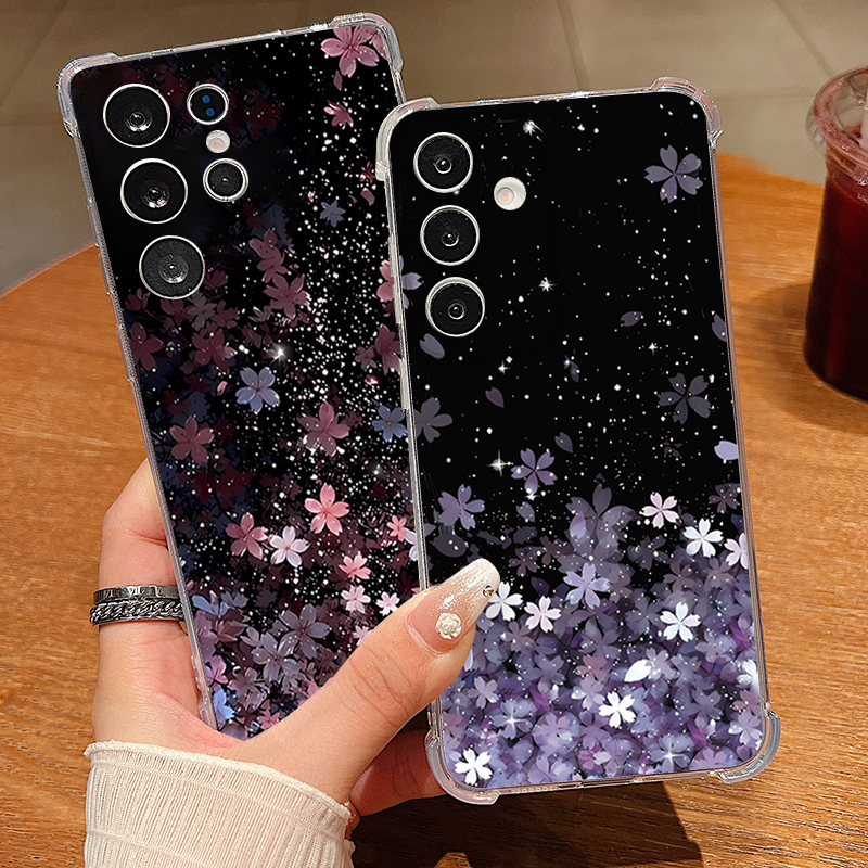 Phone Cases Galaxy A17 - Cherry Blossom Pattern Phone Case For