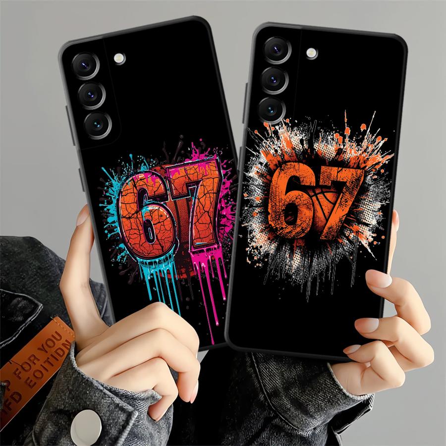 Phone Cases Samsung - Graffiti Basketball 67 Case for Samsung