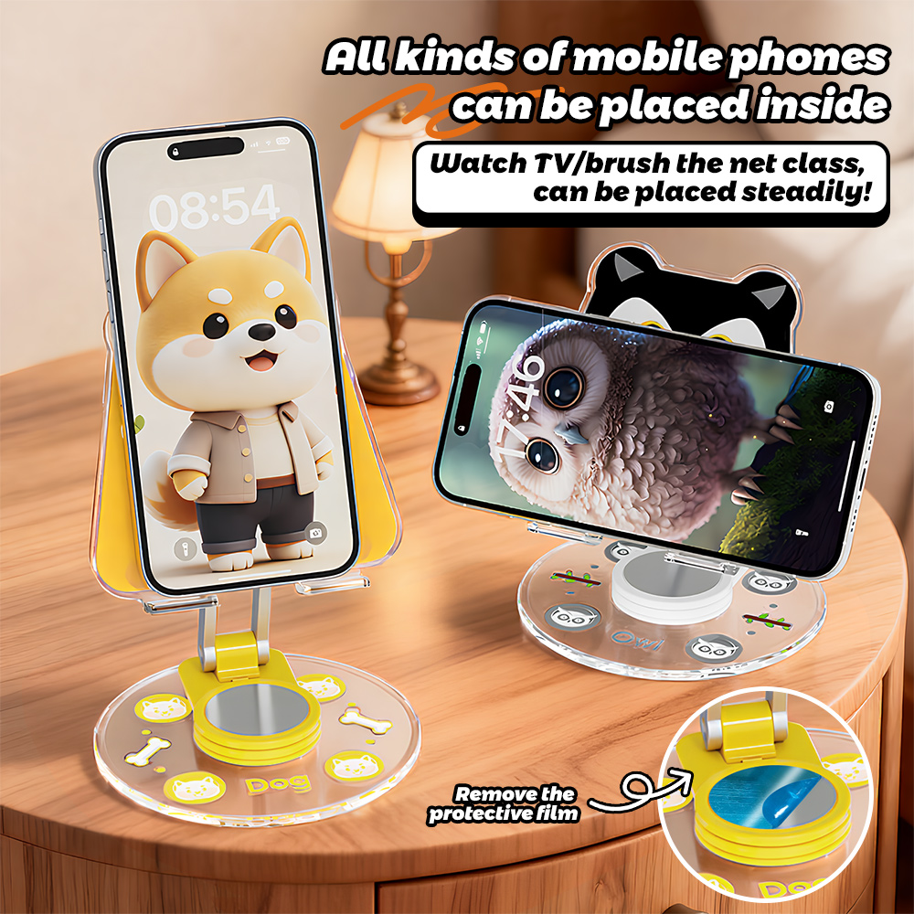 Cute Animal Phone Stand 360 Ro - Phone Cases Officeworks recensie en prijs
