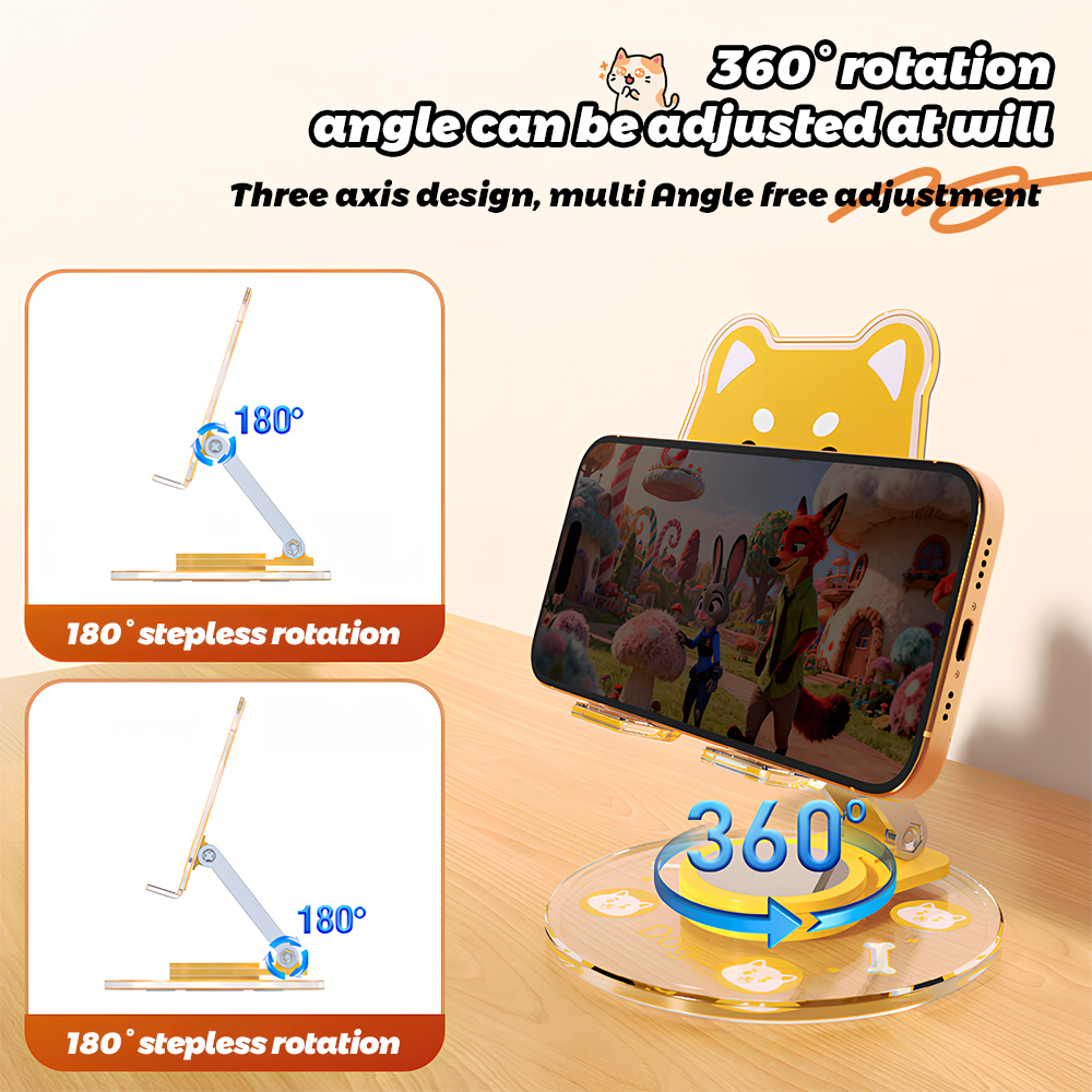 Cute Animal Phone Stand 360 Ro - Phone Cases Officeworks recensie en prijs