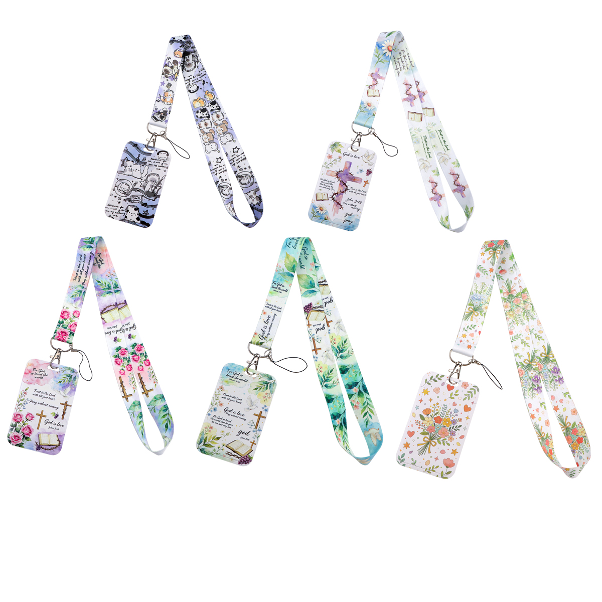 Floral Cross Print Phone Lanya - Phone Cases Officeworks recensie en prijs