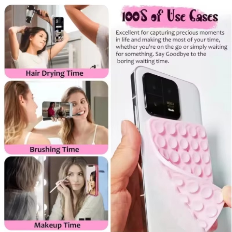 Silicone Suction Cup Phone Mou - Phone Cases Video recensie en prijs