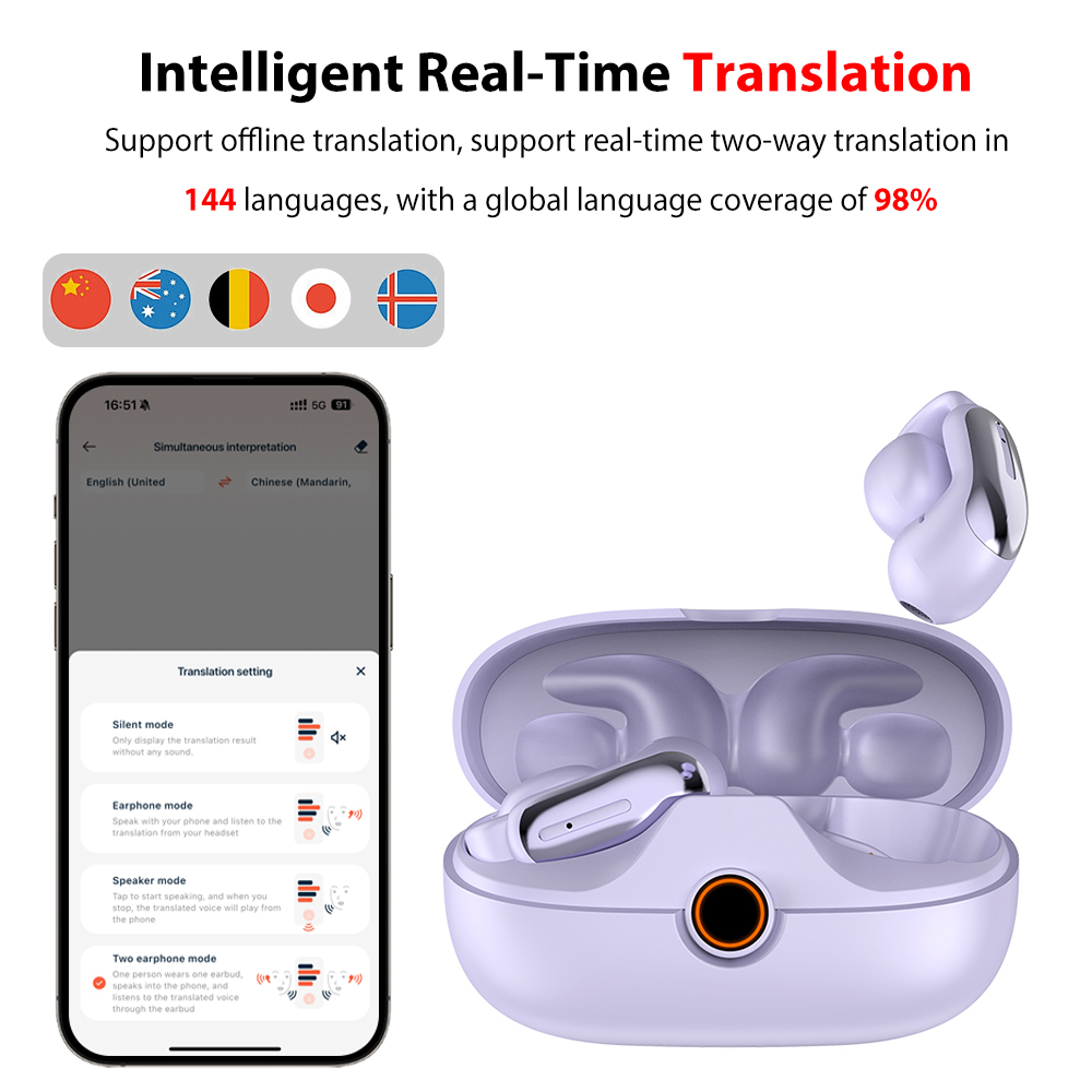 Bluetooth V5.4 Earphones AI Tr - Phone Cases Officeworks recensie en prijs