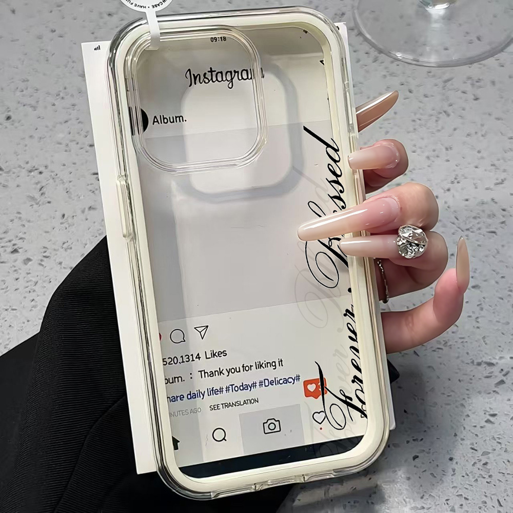 Forever Blessed Simple Clear P - Phone Cases Protective recensie en prijs