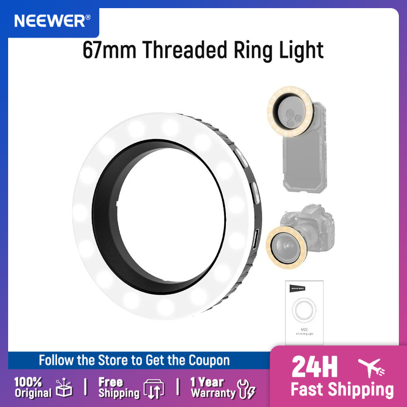 NEEWER Basics 67mm Threaded Ri - Phone Cases Video recensie en prijs