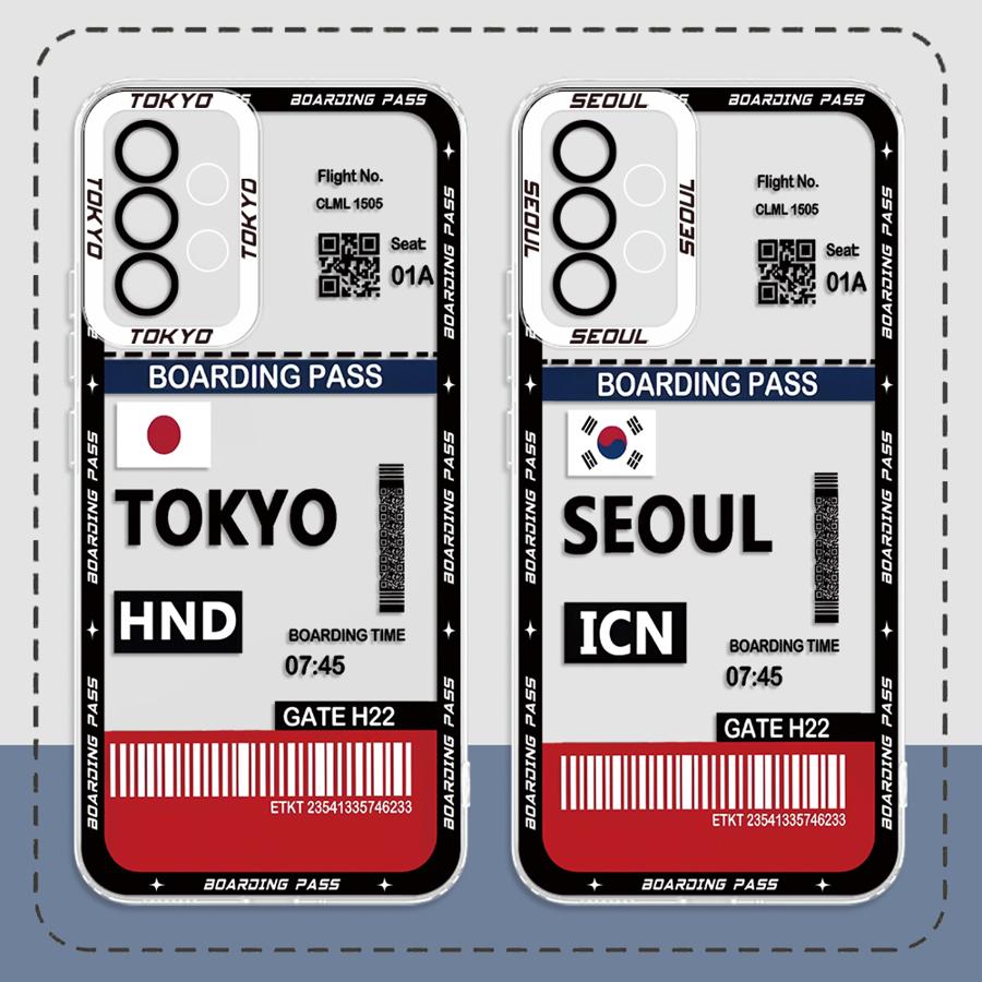 Tokyo Seoul Boarding Pass Soft - Phone Cases Tokyo recensie en prijs