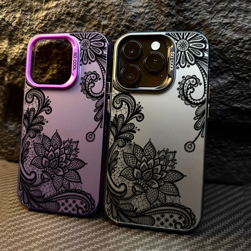 Black lace print New Hot Elect - Phone Cases Xiaomi 15 recensie en prijs