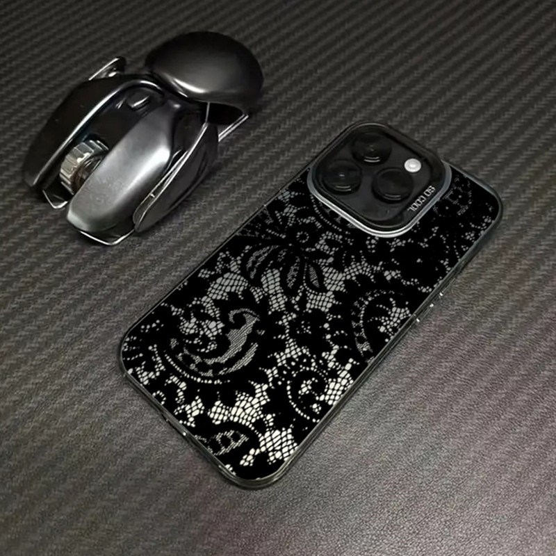 Black lace print New Hot Elect - Phone Cases Xiaomi 15 recensie en prijs