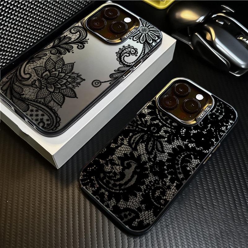Black lace print New Hot Elect - Phone Cases Xiaomi 15 recensie en prijs