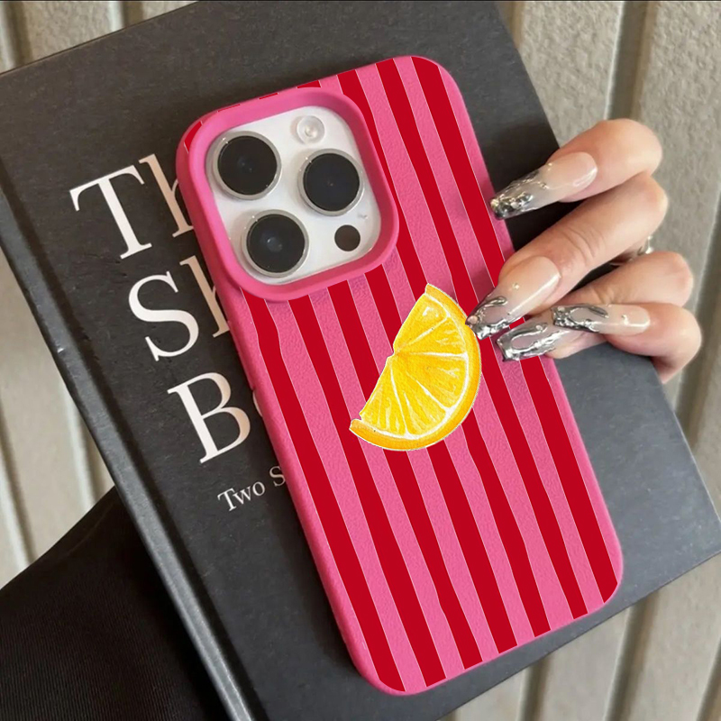 Fashion Lemon Pattern TPU Sili - Phone Cases Protective recensie en prijs
