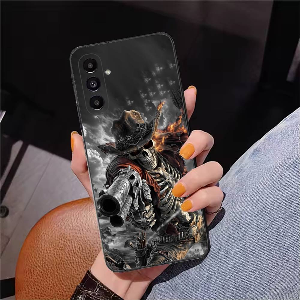 Grim Reaper Skull With Guns Ph - Phone Cases Samsung recensie en prijs