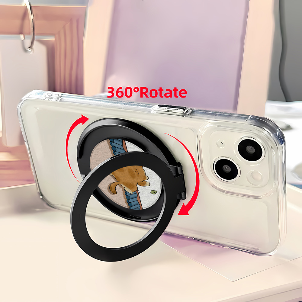 Cartoon Cat Finger Grip Univer - Phone Cases Video recensie en prijs