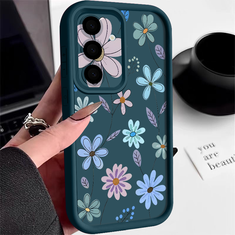 Rose Flower Print Silicone Pho - Phone Cases Galaxy A17 recensie en prijs