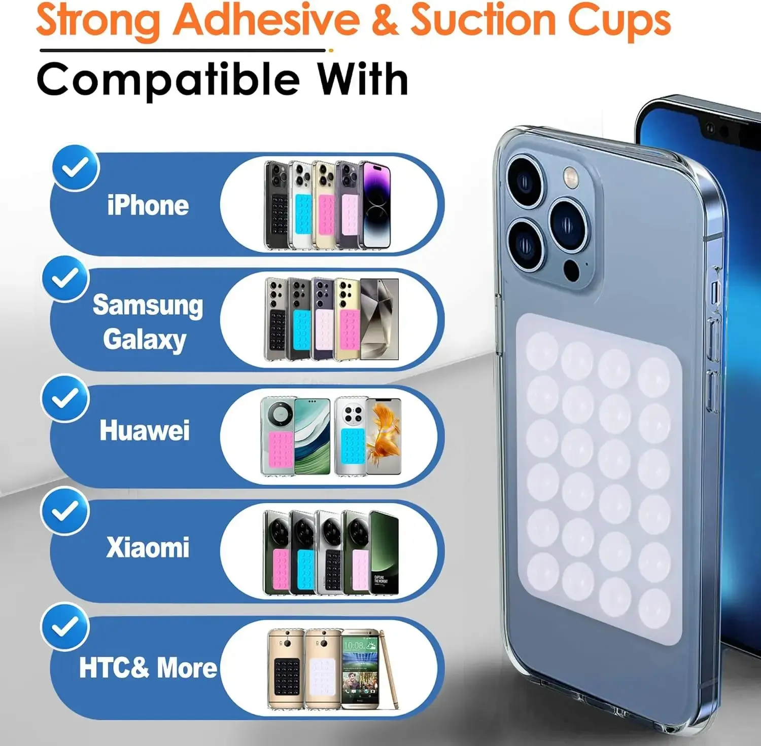 2PCS Silicone Suction Phone Ca - Phone Cases Video recensie en prijs