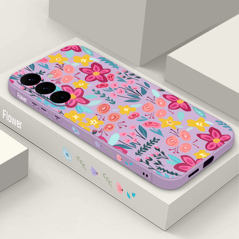 Flowers Floral Pattern Phone C - Phone Cases Galaxy A17 recensie en prijs
