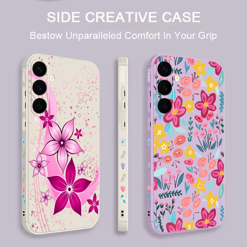Flowers Floral Pattern Phone C - Phone Cases Galaxy A17 recensie en prijs