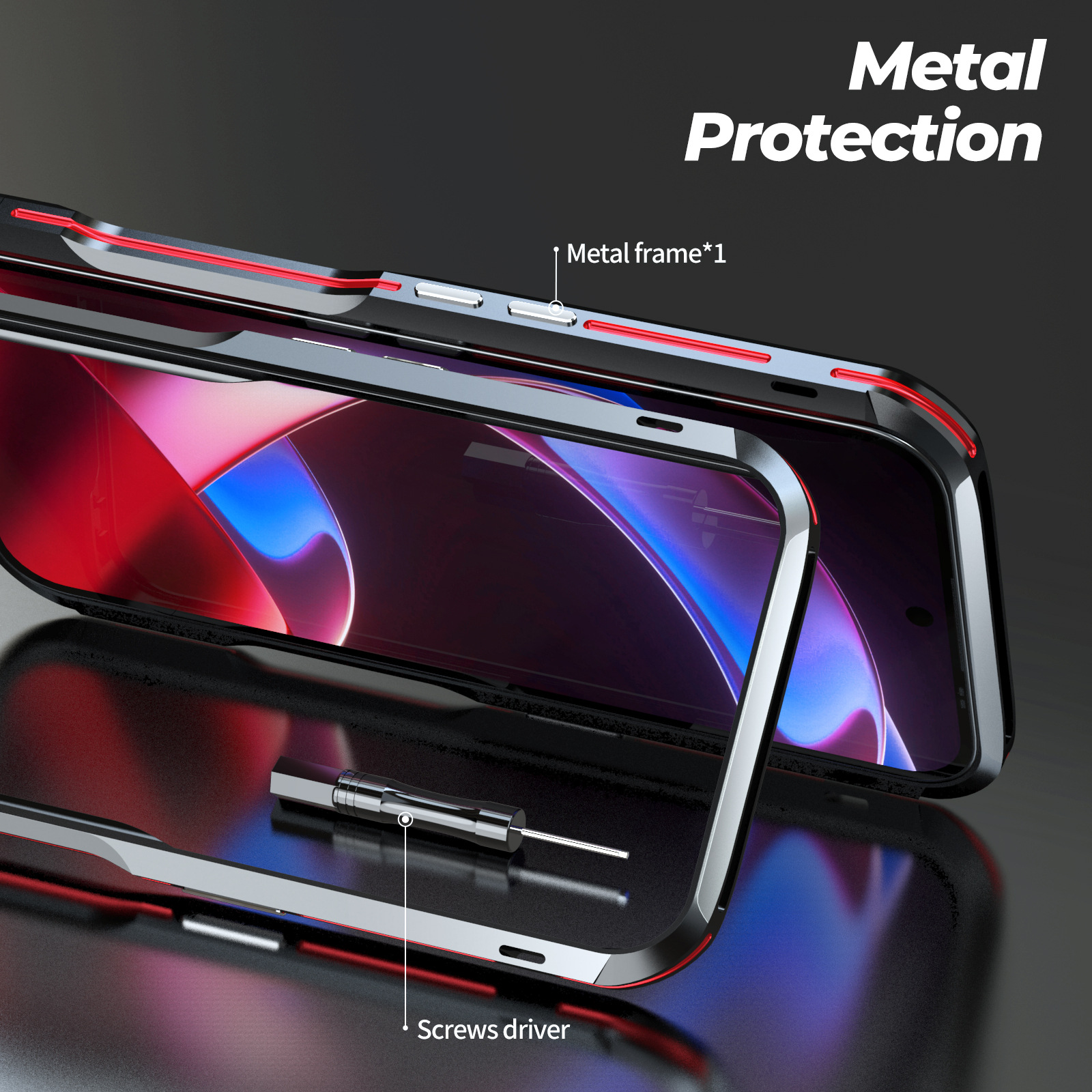 Original LUPHIE Metal Frame Fo - Phone Cases Nothing 3A recensie en prijs