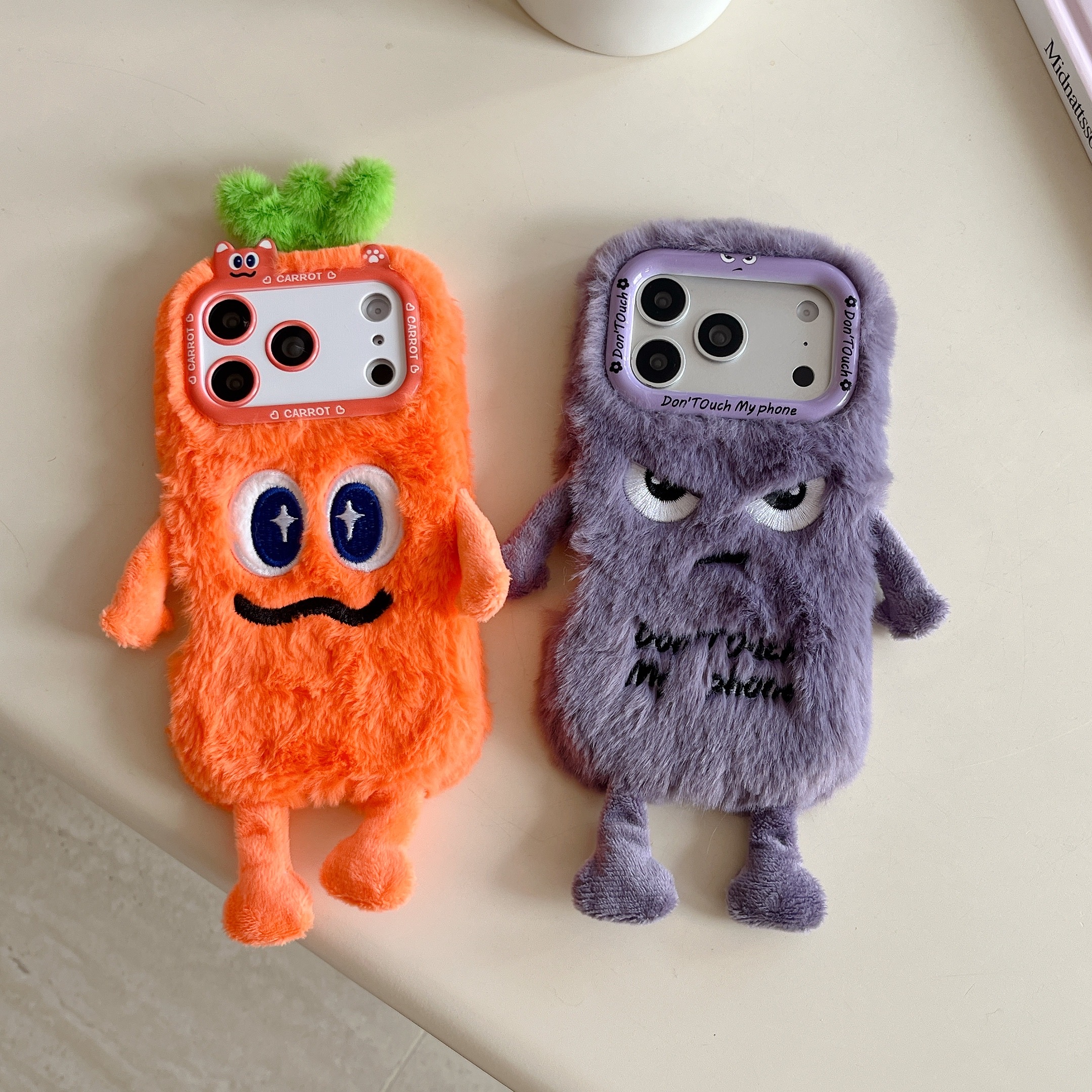 Cute Plush Phone Case with Qui - Phone Cases Protective recensie en prijs