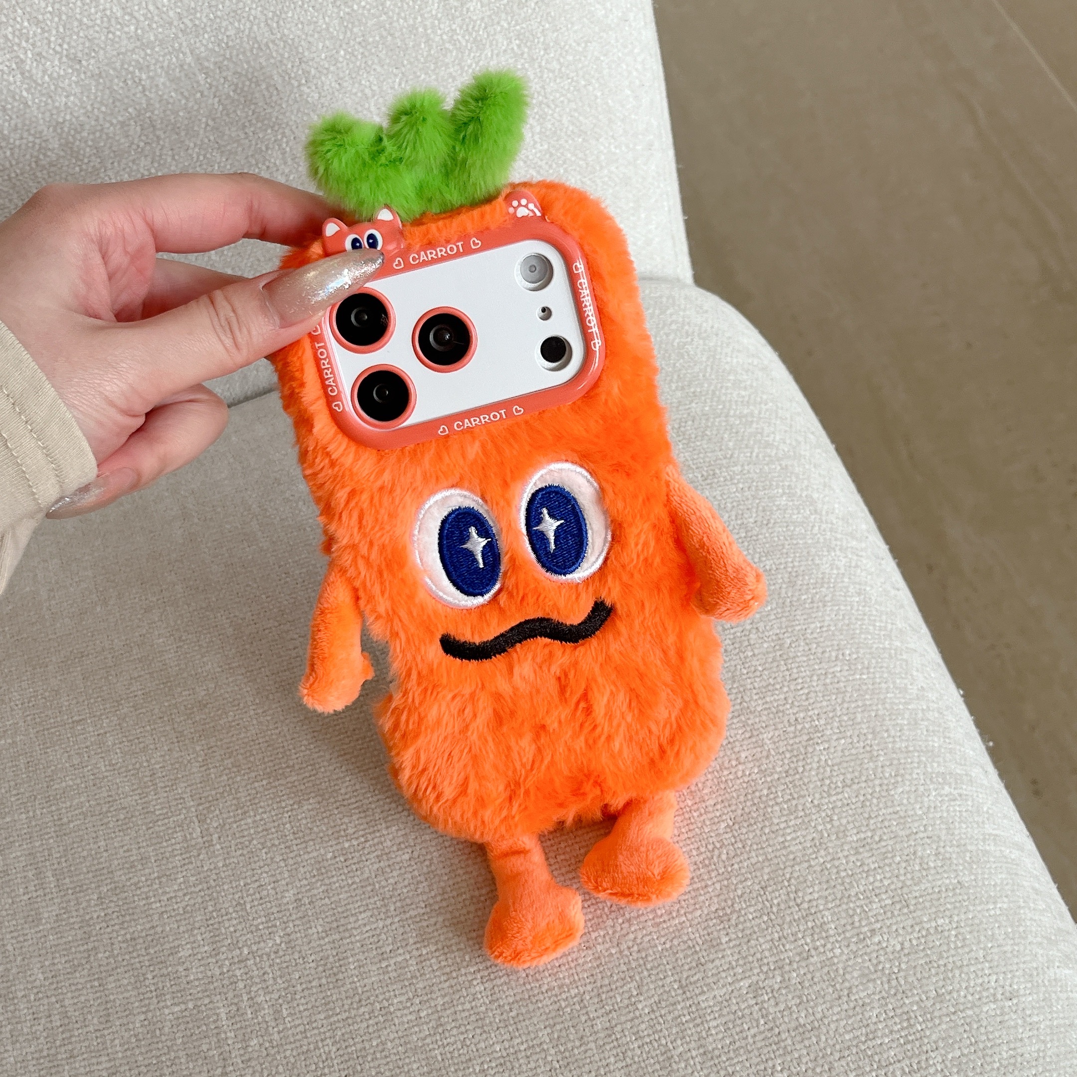 Cute Plush Phone Case with Qui - Phone Cases Protective recensie en prijs