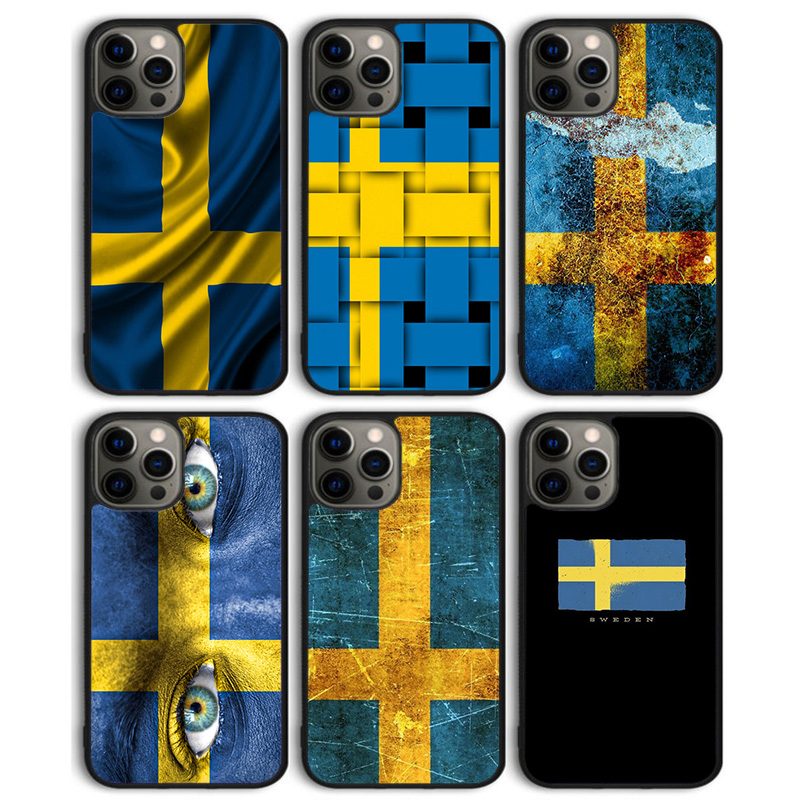 Sweden Flag Phone Case Back Co - Phone Cases Sweden recensie en prijs
