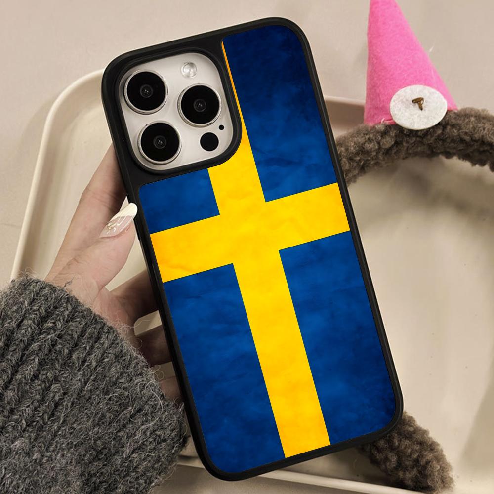 Sweden Flag Phone Case for iPh - Phone Cases Sweden recensie en prijs