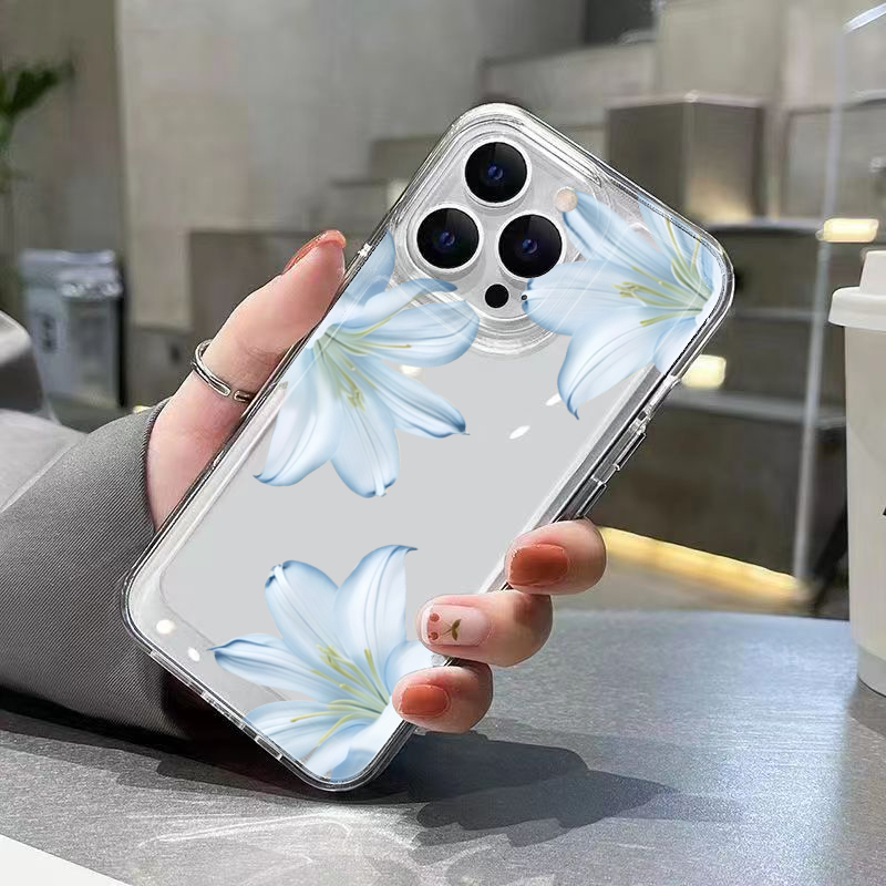 Fashion Exquisite White Lily F - Phone Cases Protective recensie en prijs