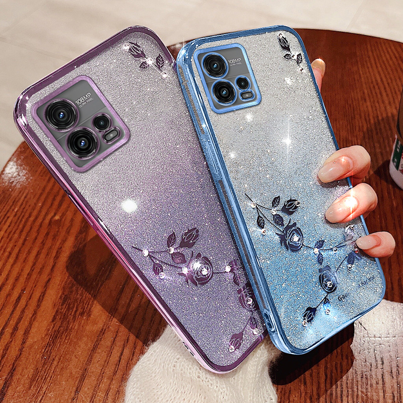 Plating Floral Case for Motoro - Phone Cases Moto G 2025 recensie en prijs
